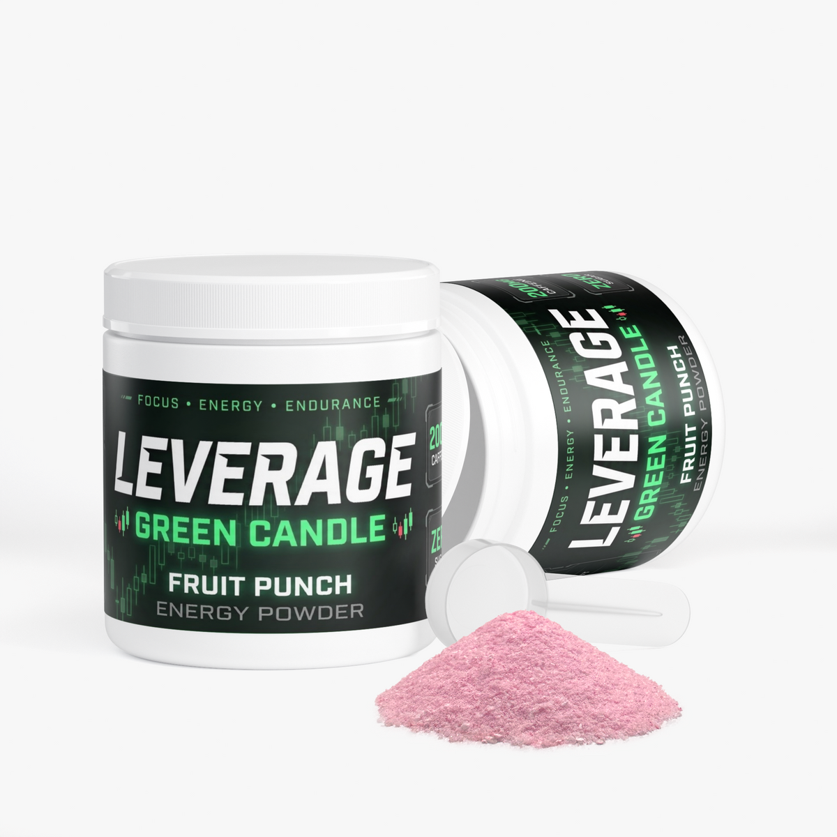 LEVERAGE: GREEN CANDLE ENERGY (Fruit Punch)