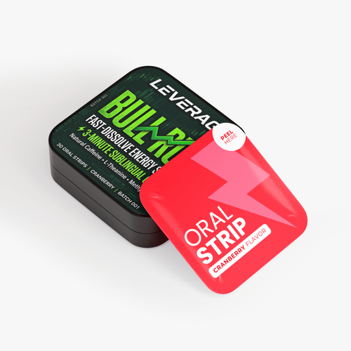 LEVERAGE: BULL RUN ENERGY STRIPS (Cranberry)