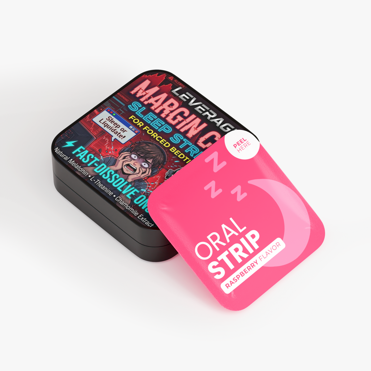 LEVERAGE: MARGIN CALL SLEEP STRIPS (Raspberry)